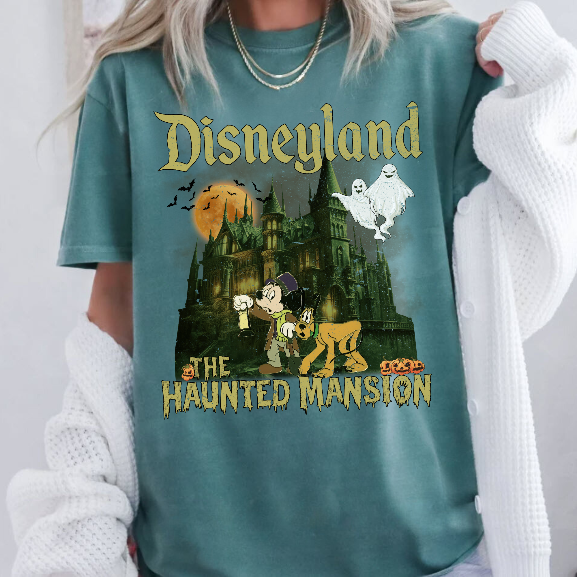 The Haunted Mansion Shirt - Mickey Not So Scary Haunted Mansion