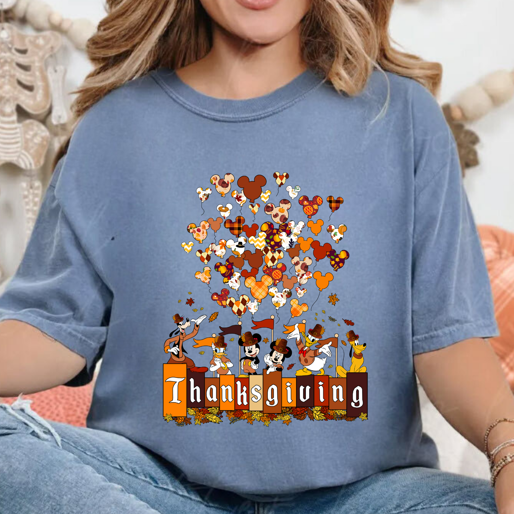 Mickey And Friends Thanksgiving Shirt - Happy Thanksgiving Tee