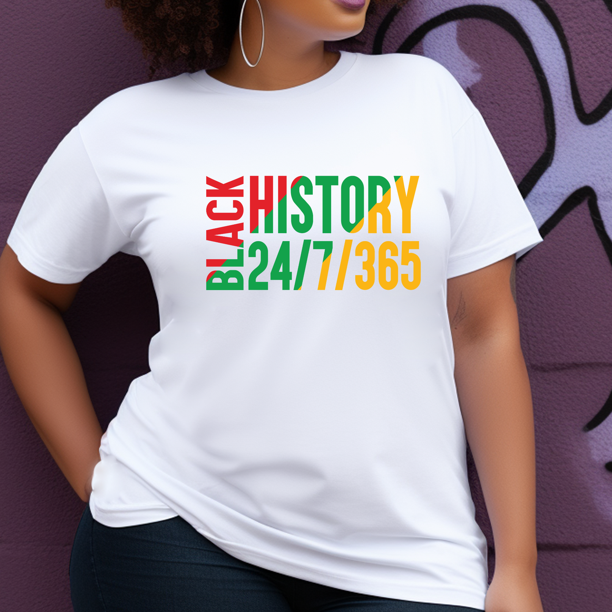 Black History Every Day T-Shirt - Black Culture Tee