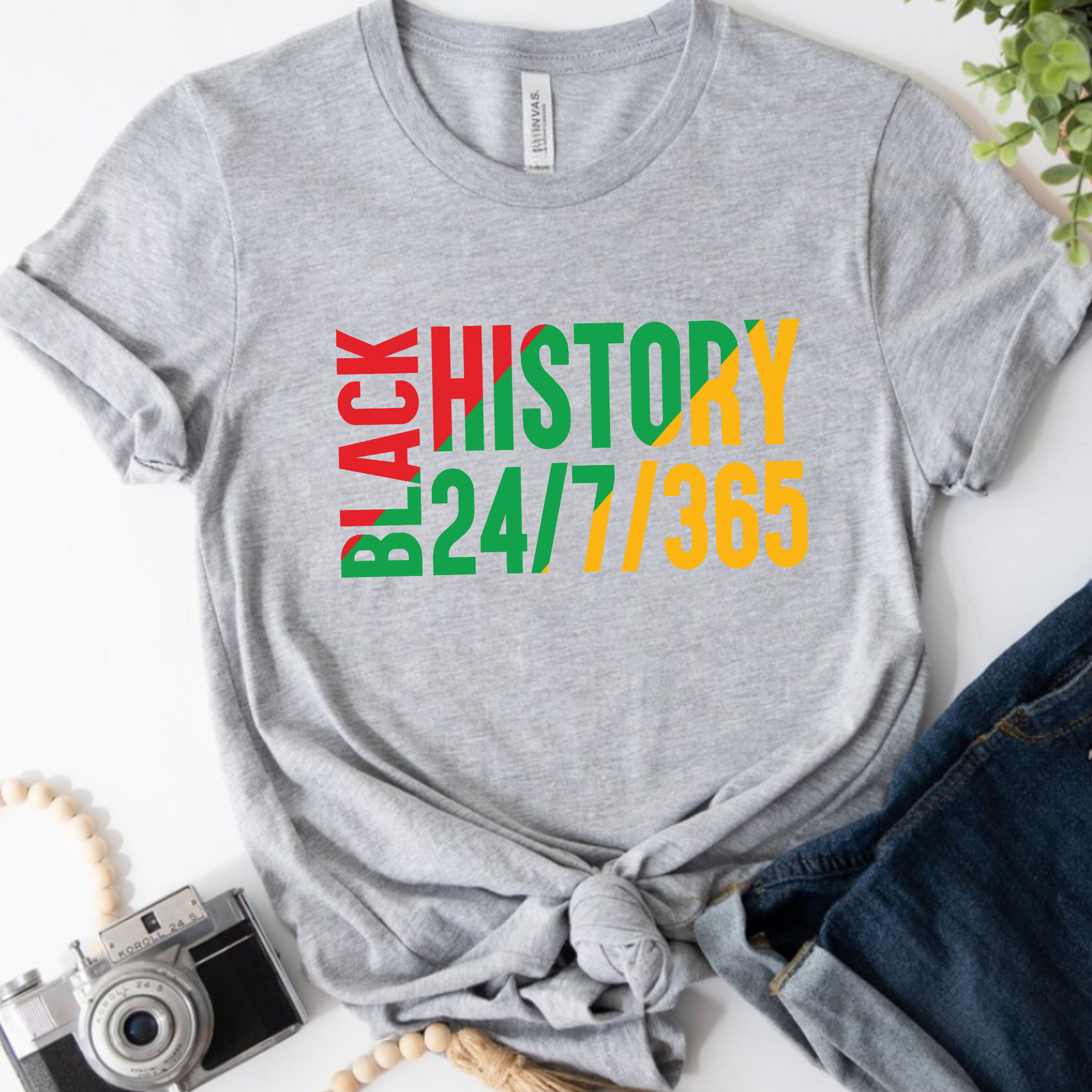 Black History Every Day T-Shirt - Black Culture Tee