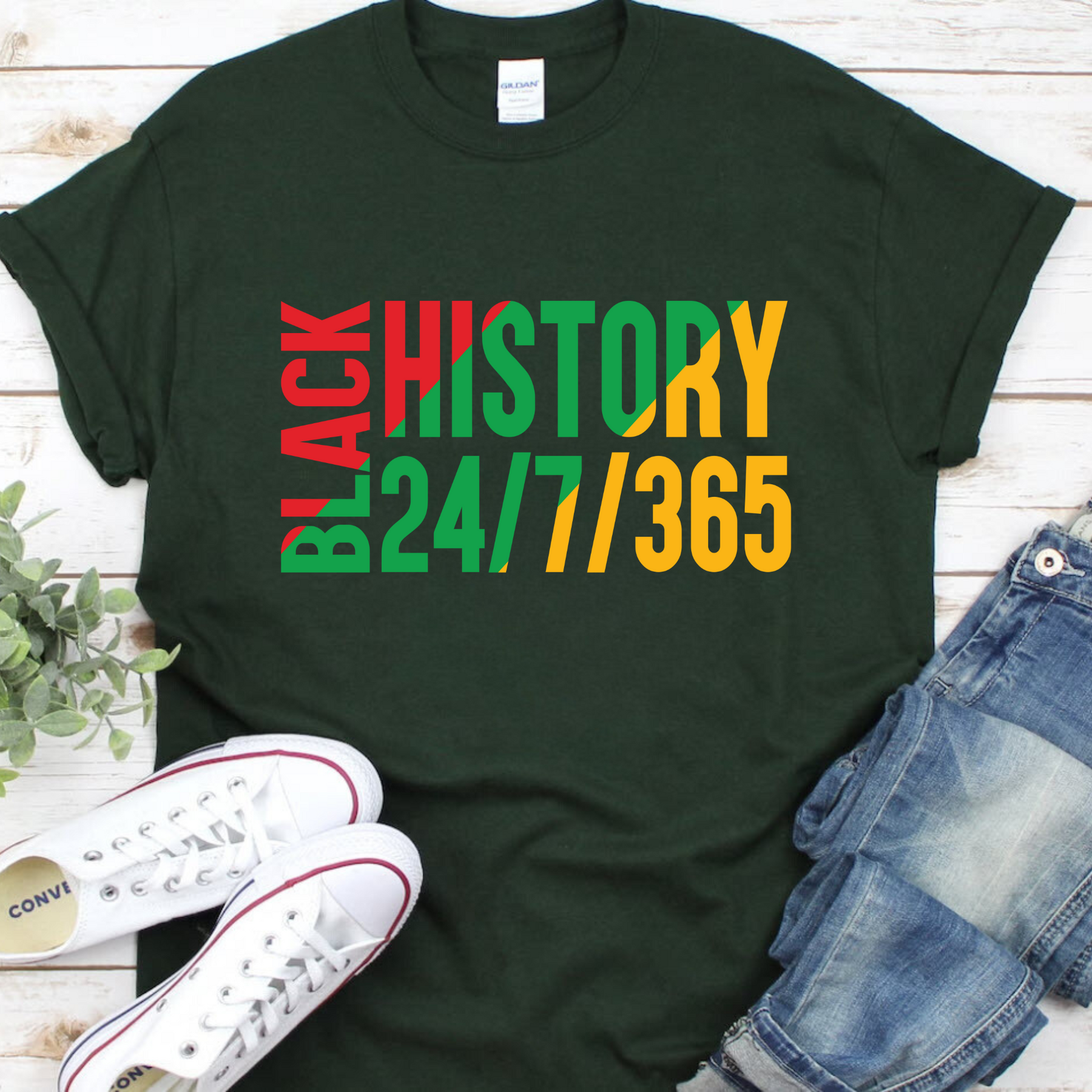 Black History Every Day T-Shirt - Black Culture Tee