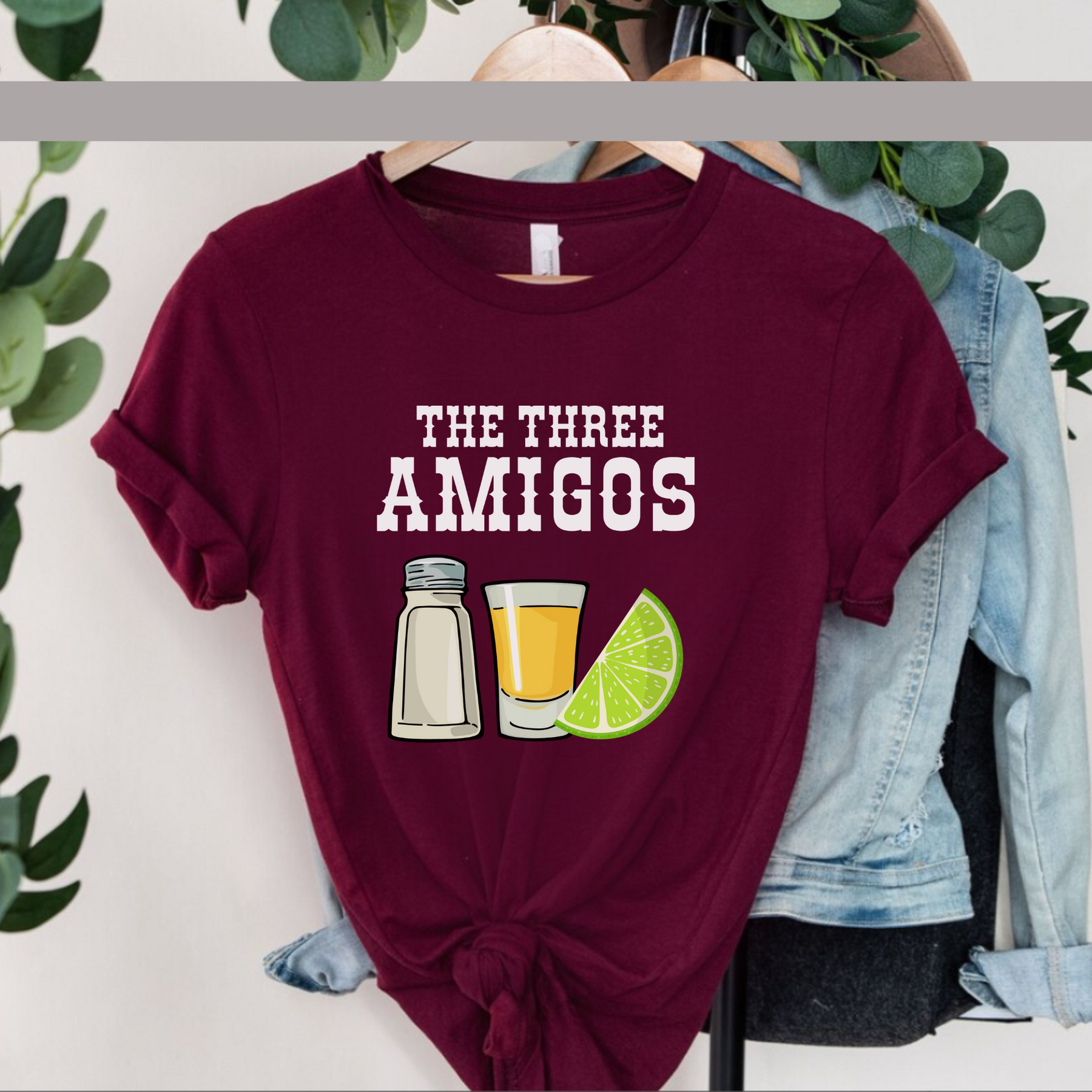 Three Amigos Drinking Shirt - Gift For Margarita Drinker