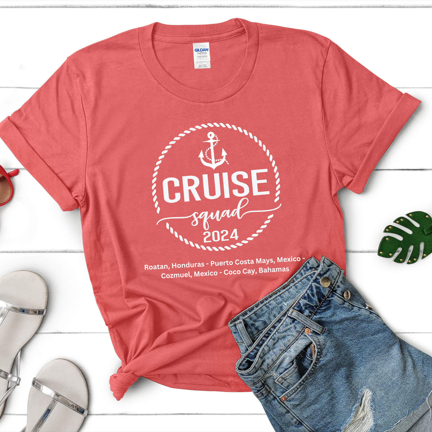 Custom Cruise Squad - Matching Family Vacation Cruise T-Shirt