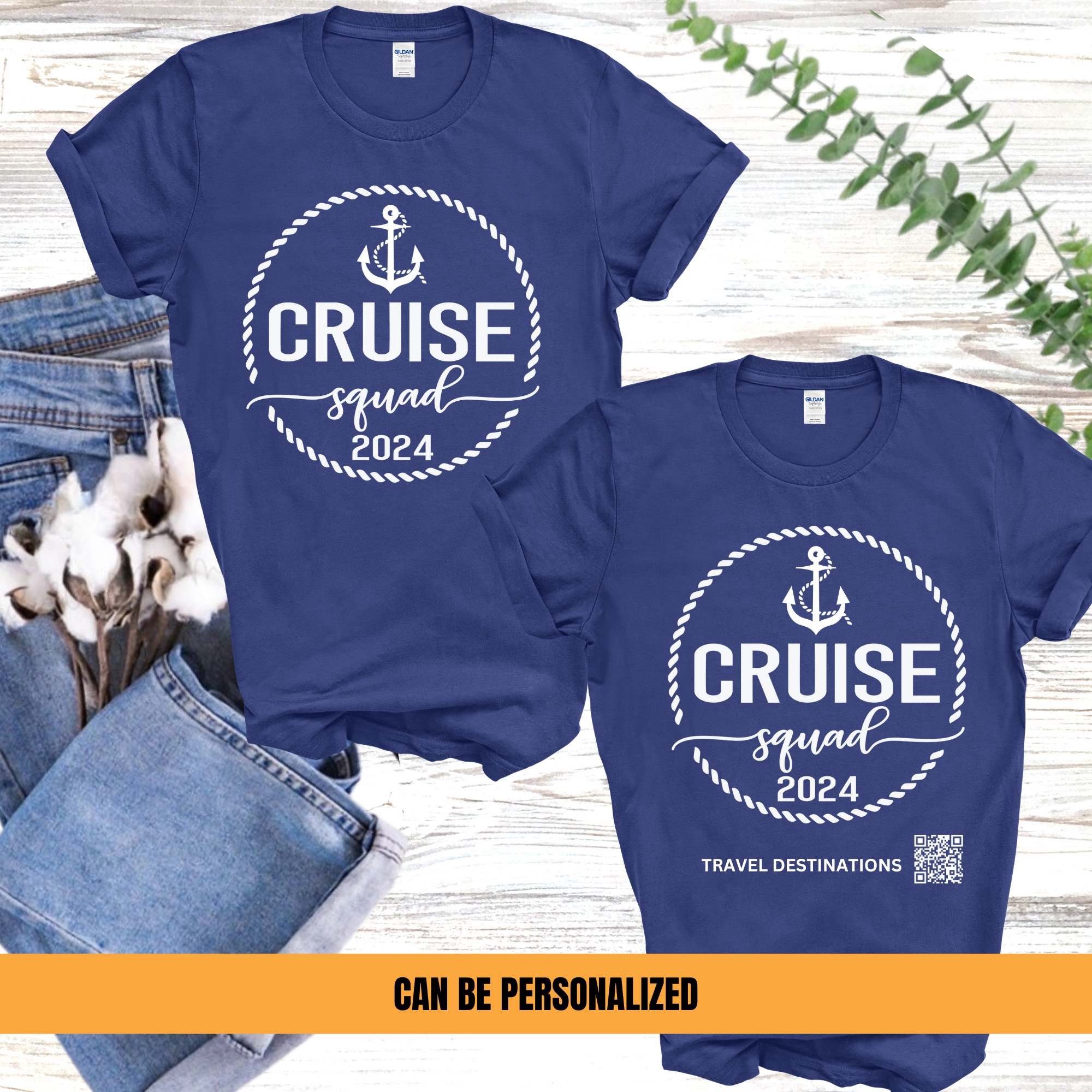 Custom Cruise Squad - Matching Family Vacation Cruise T-Shirt