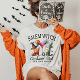 Salem Witch Cocktail Club Salem Witch Shirt For Fall Themed Party Witch Club Shirt It's Spooky Season Yall Salem Witch Sweatshirt Halloween