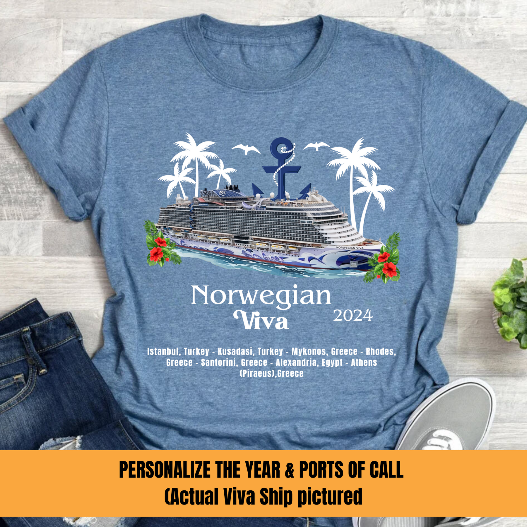 Norwegian Viva Adult/Gildan Tees