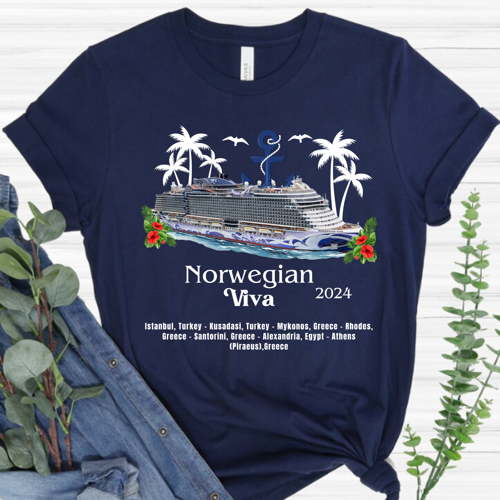 Norwegian Viva Adult/Gildan Tees