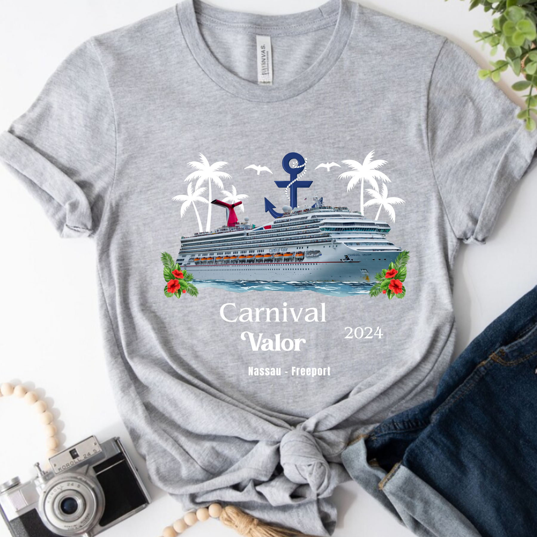 Carnival Valor Shirt - Matching Cruise Tees