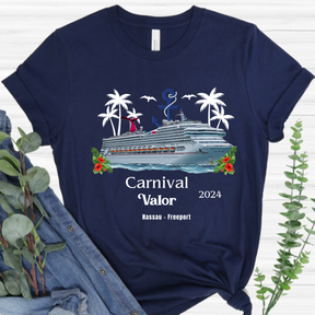 Carnival Valor Shirt - Matching Cruise Tees