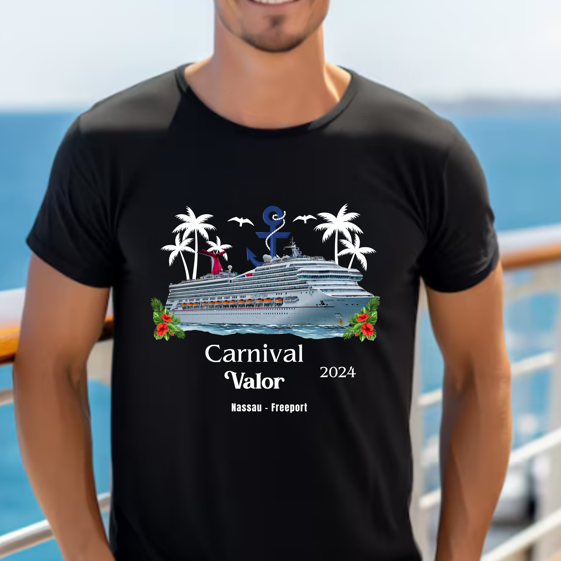 Carnival Valor Shirt - Matching Cruise Tees