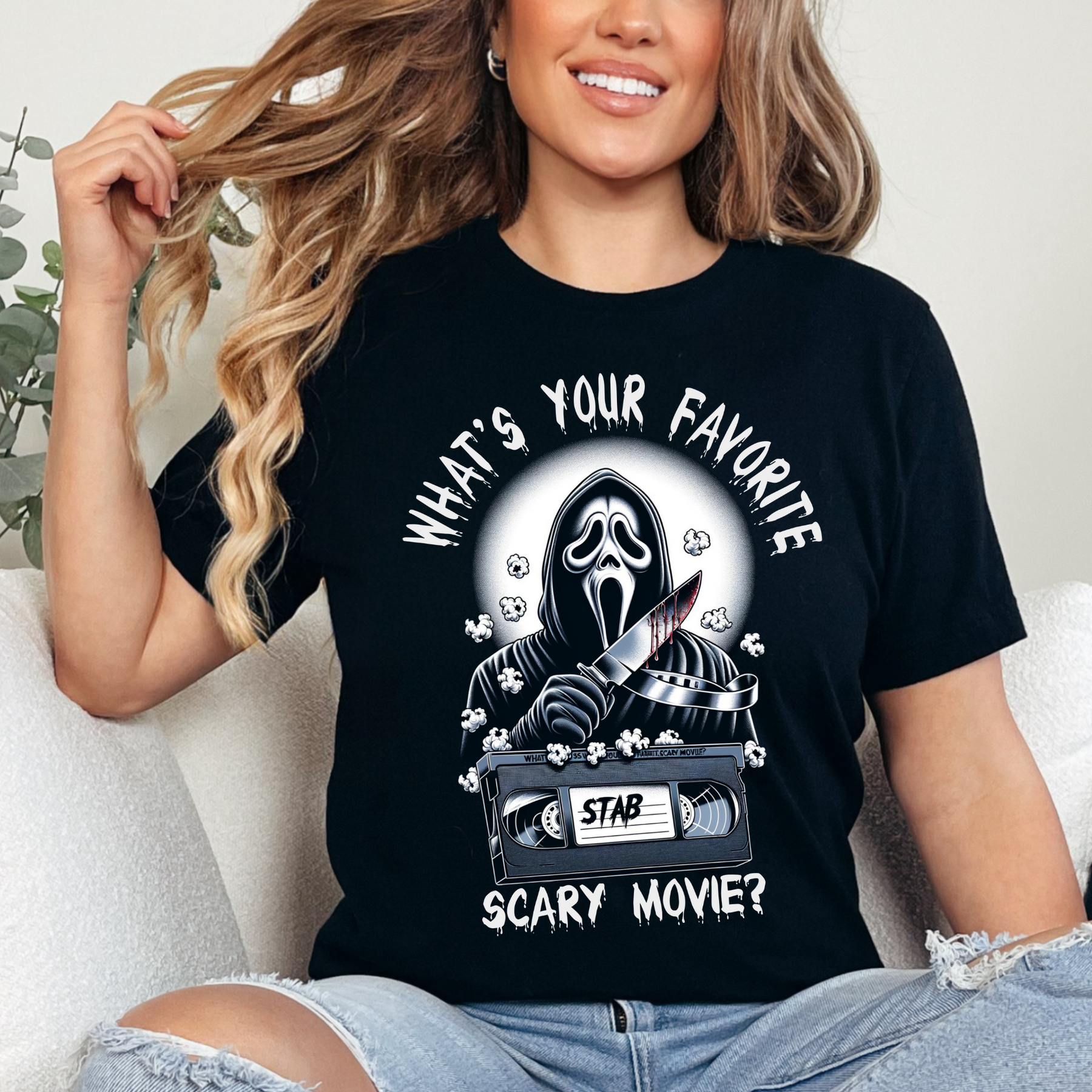 Ghostface T Shirt - Horror Movie Tee