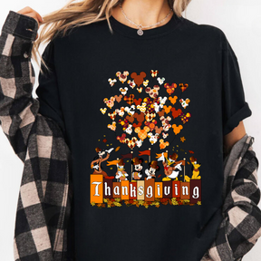 Mickey And Friends Thanksgiving Shirt - Happy Thanksgiving Tee