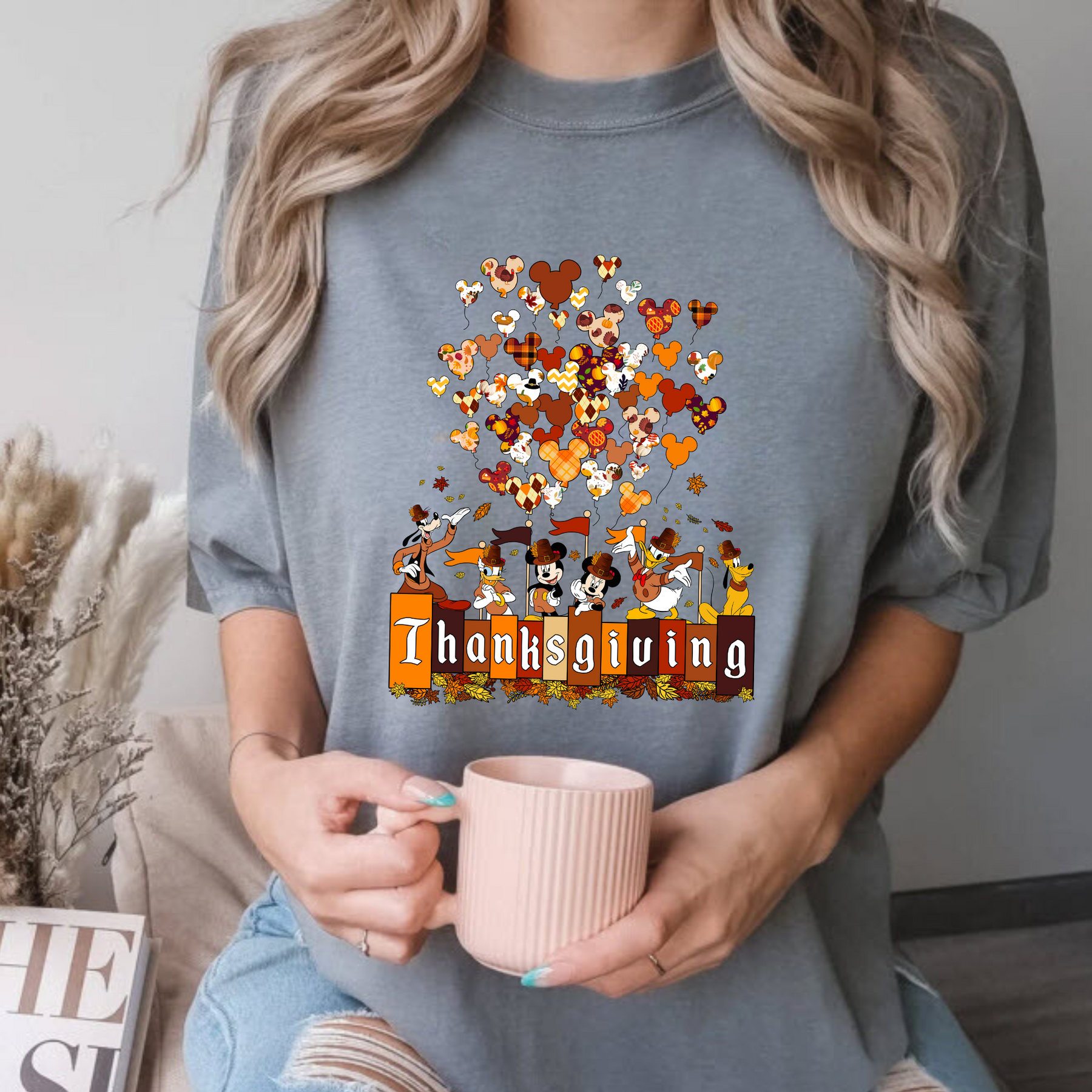 Mickey And Friends Thanksgiving Shirt - Happy Thanksgiving Tee