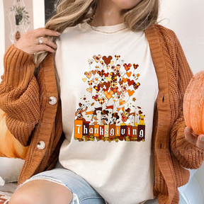 Mickey And Friends Thanksgiving Shirt - Happy Thanksgiving Tee