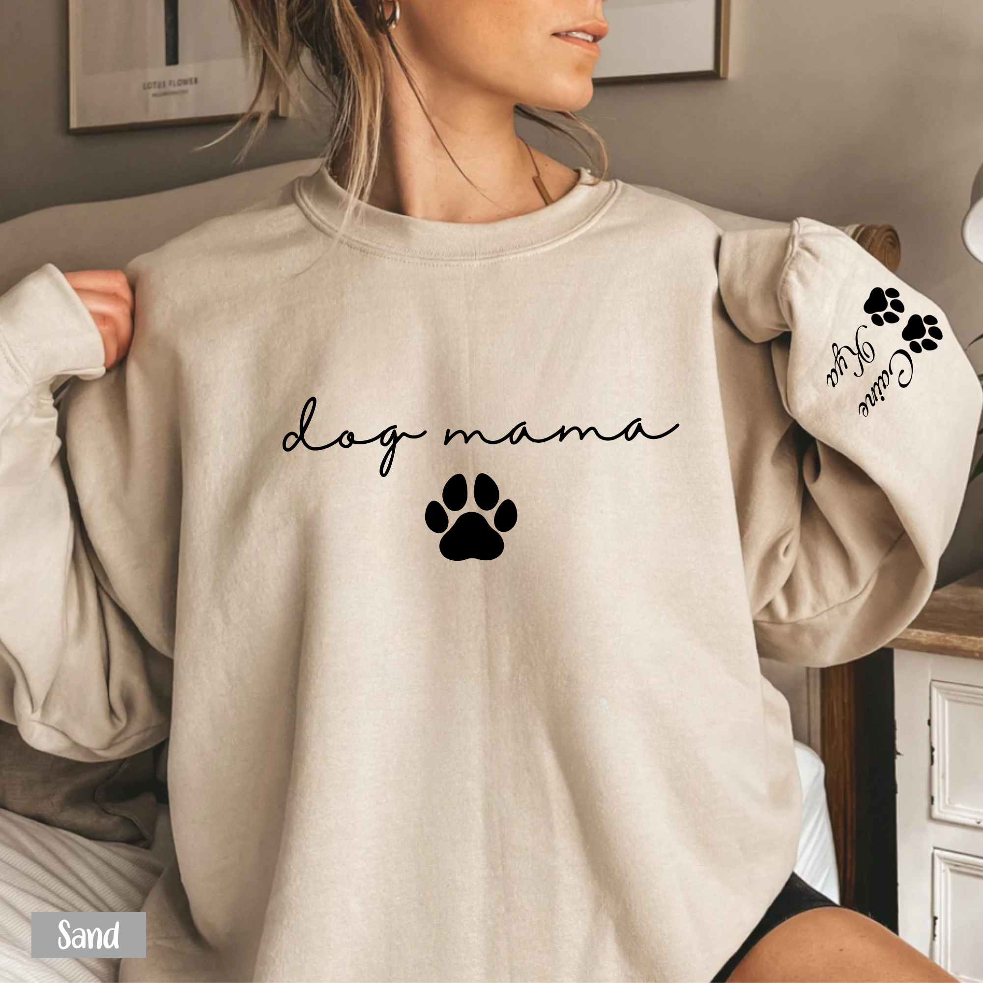 Dog Mama Sweatshirt - Gift For Dog Lover