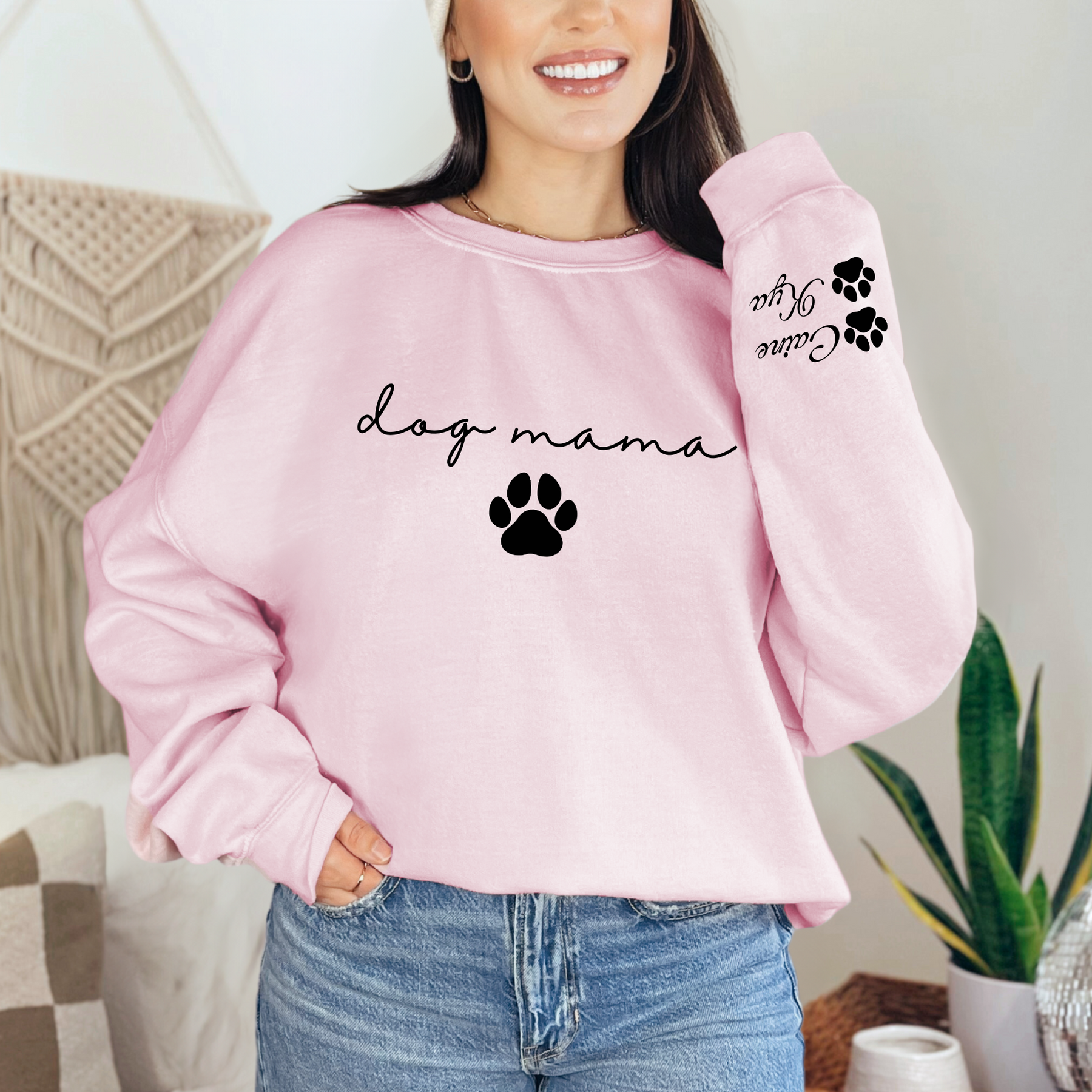 Dog Mama Sweatshirt - Gift For Dog Lover