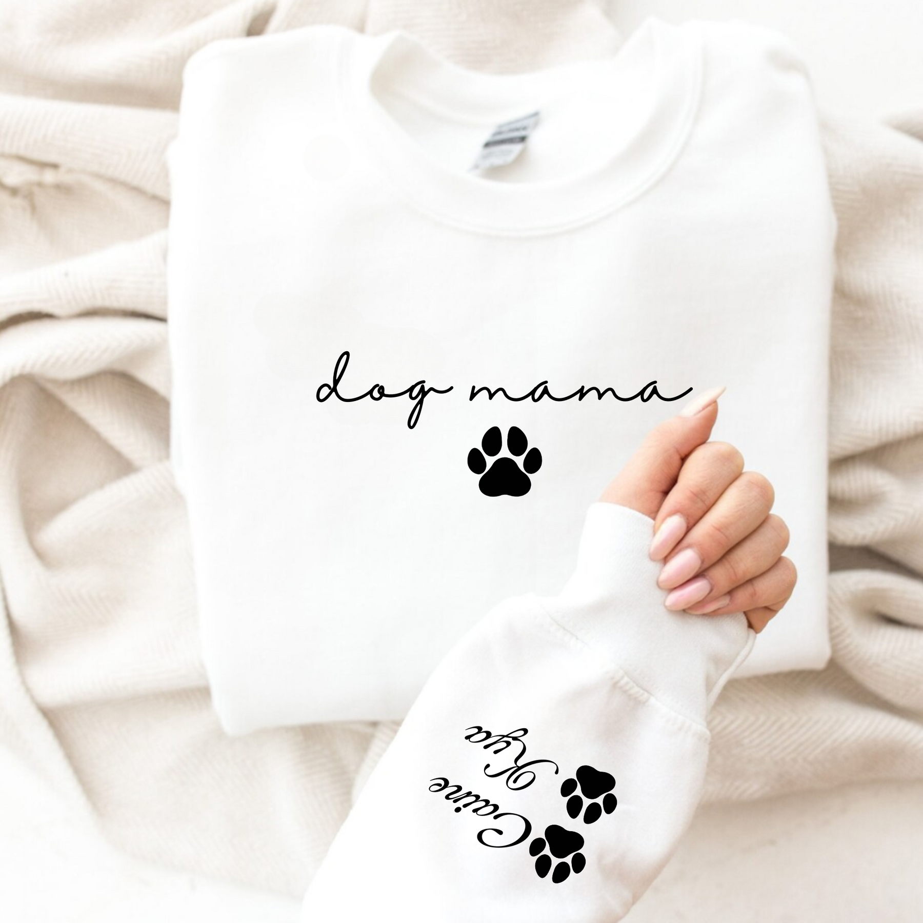 Dog Mama Sweatshirt - Gift For Dog Lover