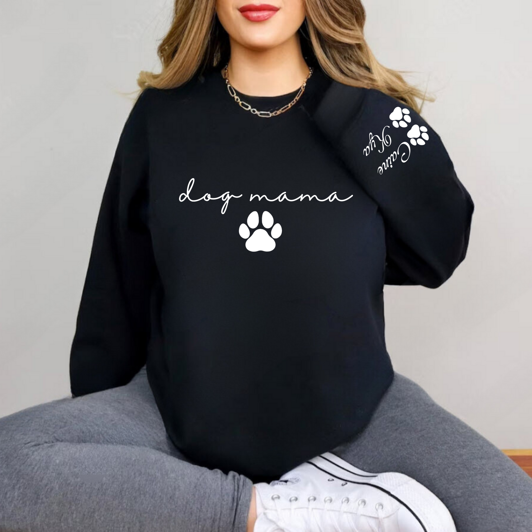 Dog Mama Sweatshirt - Gift For Dog Lover