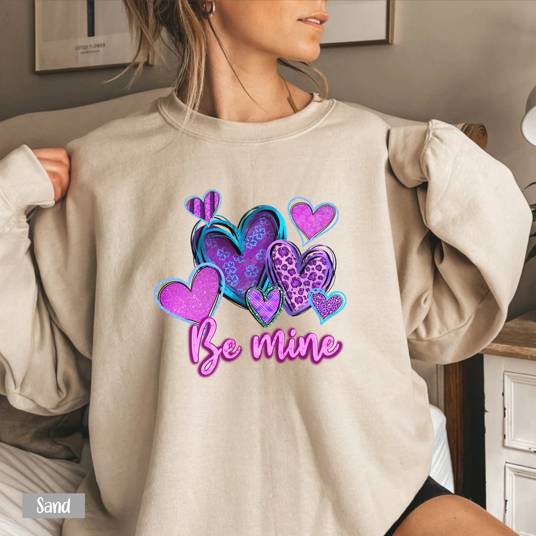 Doodle Heart Valentines Shirt - Gift For Valentine