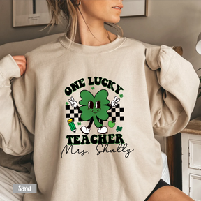 One Lucky Teacher St. Patricks Day Shirt - Personalized Teacher Shirts