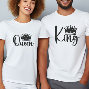 King and Queen Shirts - Matching Couple Shirts