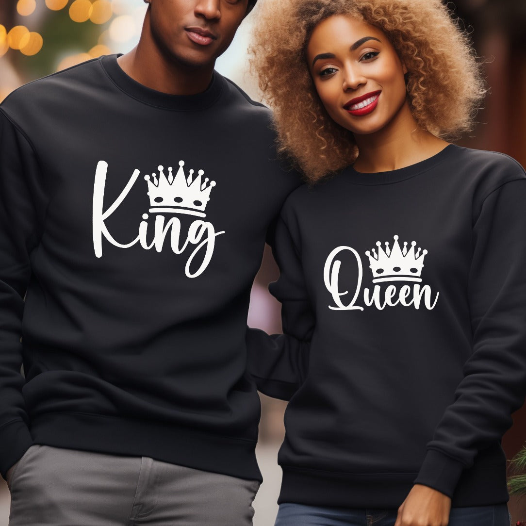 King and Queen Shirts - Matching Couple Shirts