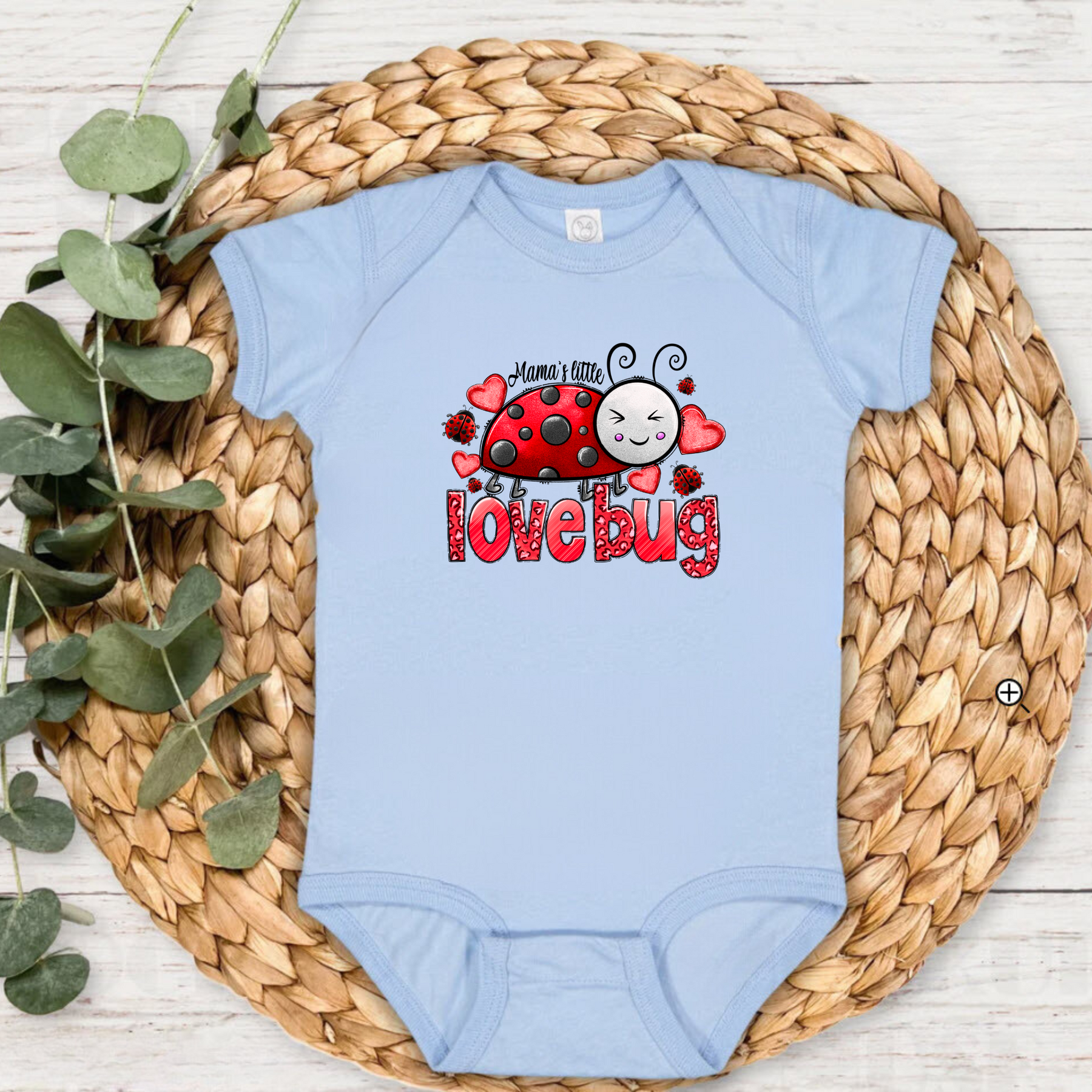 Mama's Little Love Bug Shirt - Valentines Gift