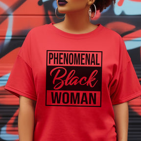 Phenomenal Woman Shirt - Black Women Empowerment