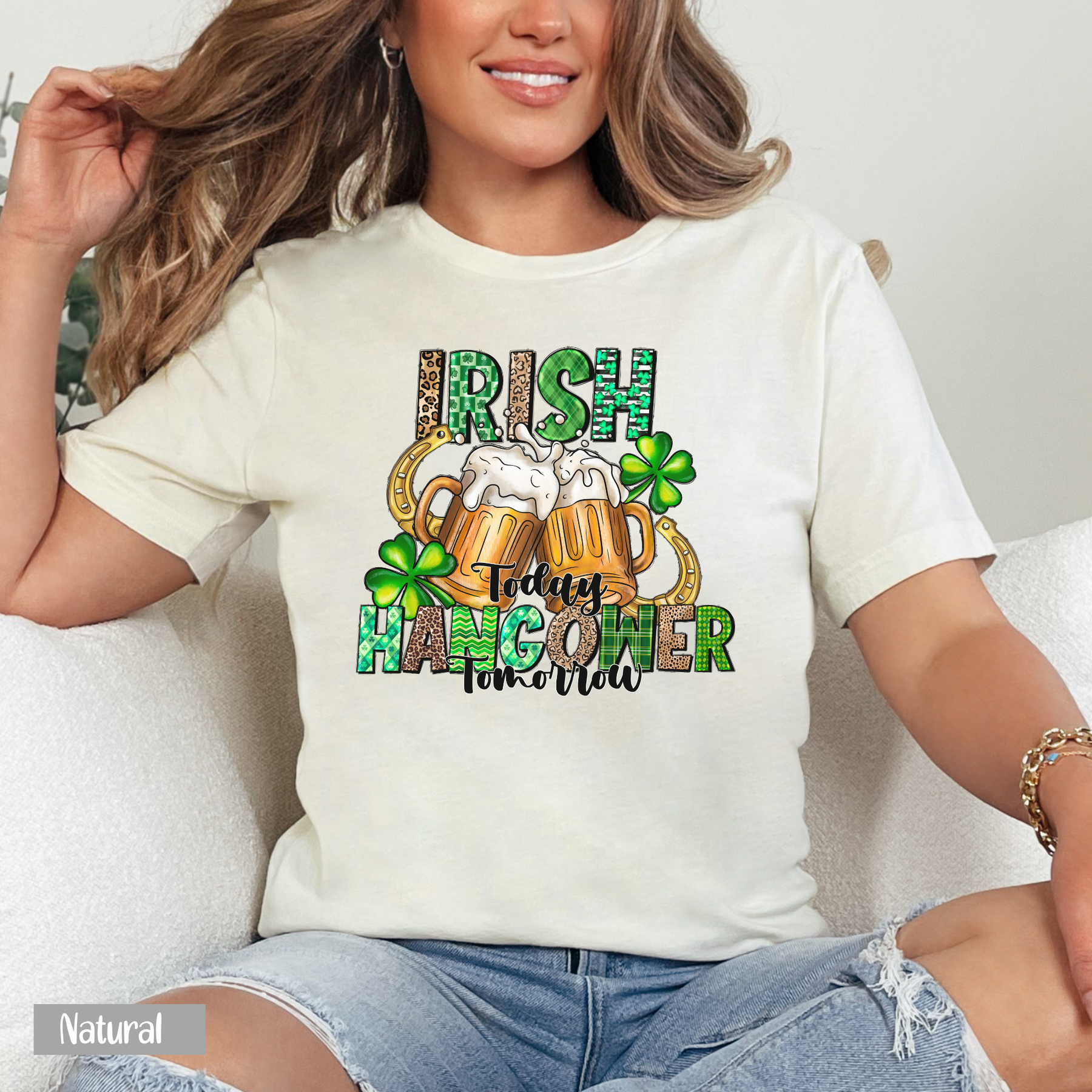 Irish Today Hungover Tomorrow Sweatshirt - St. Patrick's Day Gift