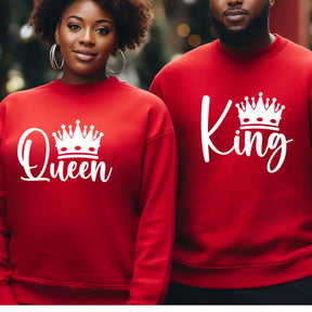 King and Queen Shirts - Matching Couple Shirts