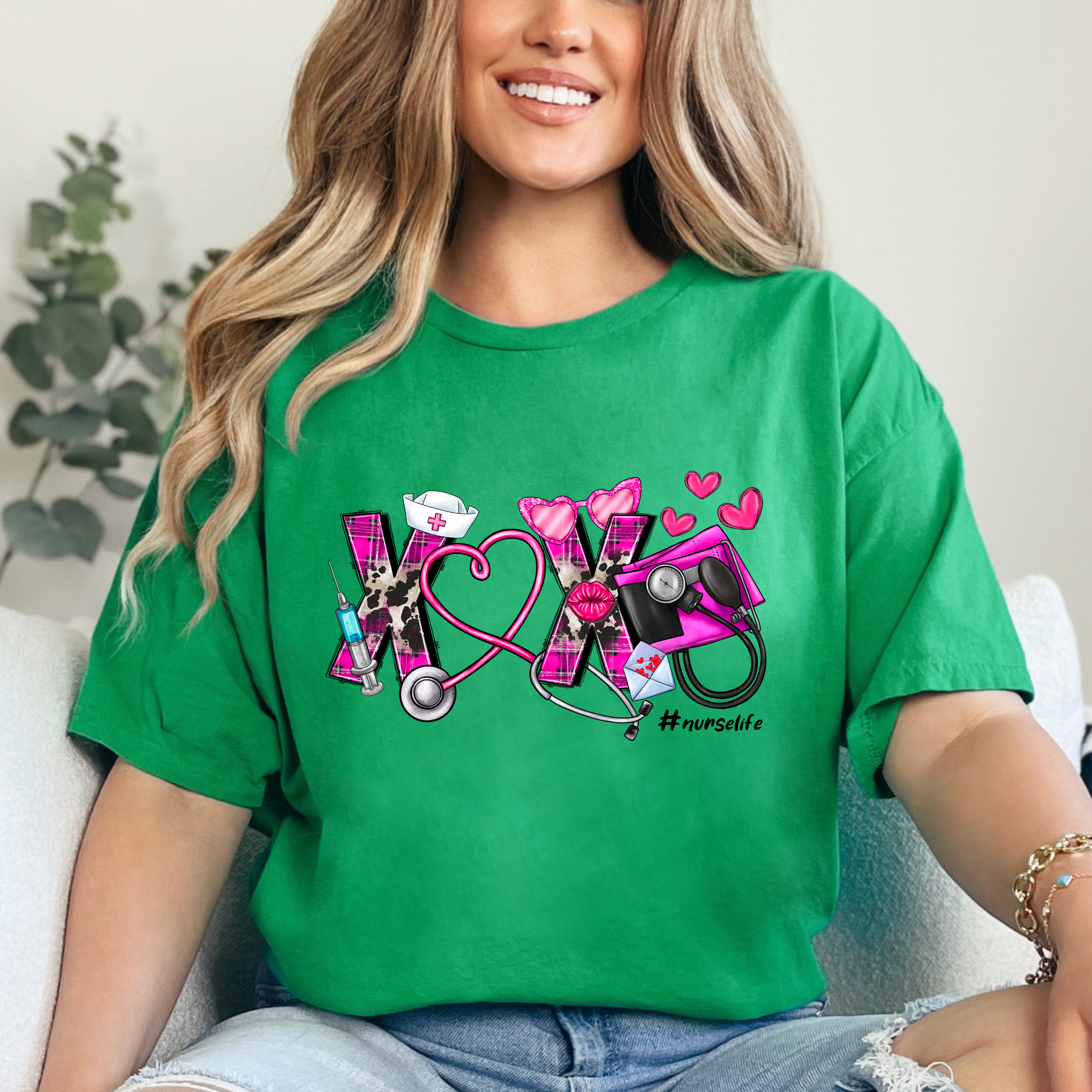 XOXO Nurse Sweatshirt - Gift for Nurse