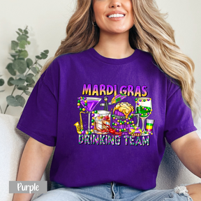 Mardi Gras Drinking Team Shirt - Mardi Gras Gift