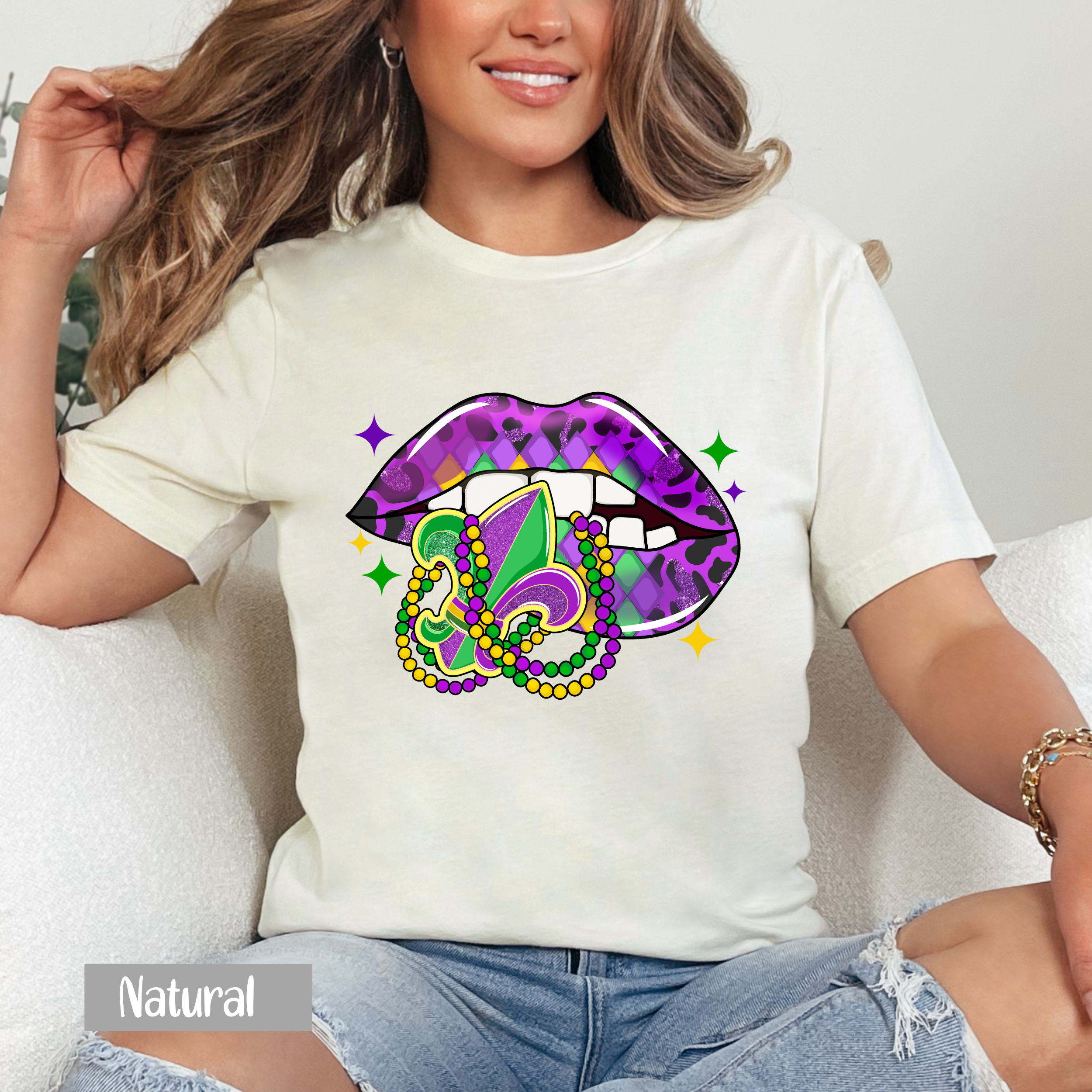 Mardi Lips Shirt - Mardi Gras Gift