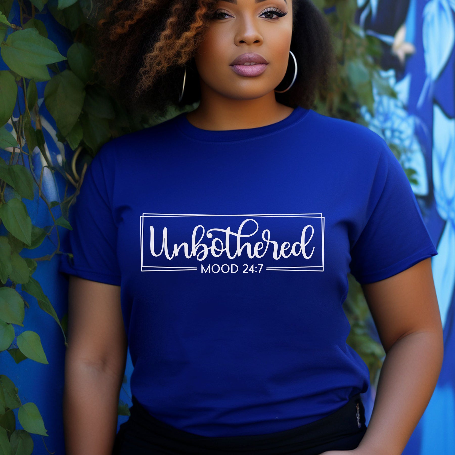 Unbothered Mood 24/7 Shirt - Gift for Her