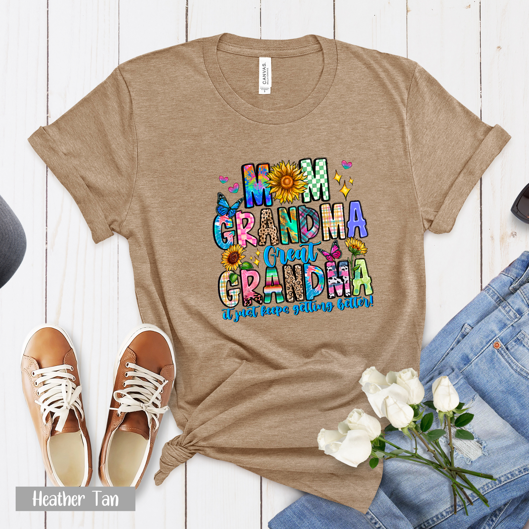 Mom Grandma Great Grandma Shirt -Gift For Her