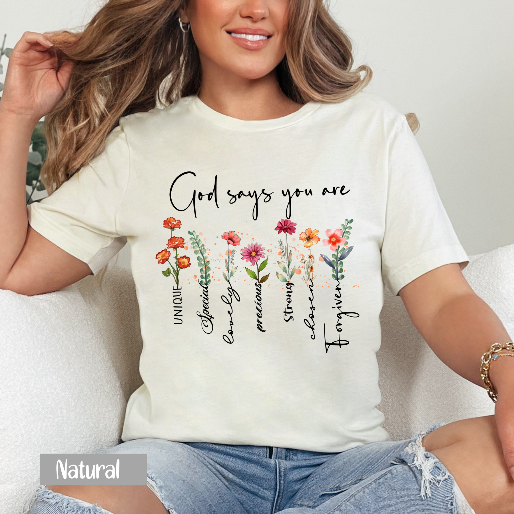 God Says You Are Shirt - Inspirational Gift