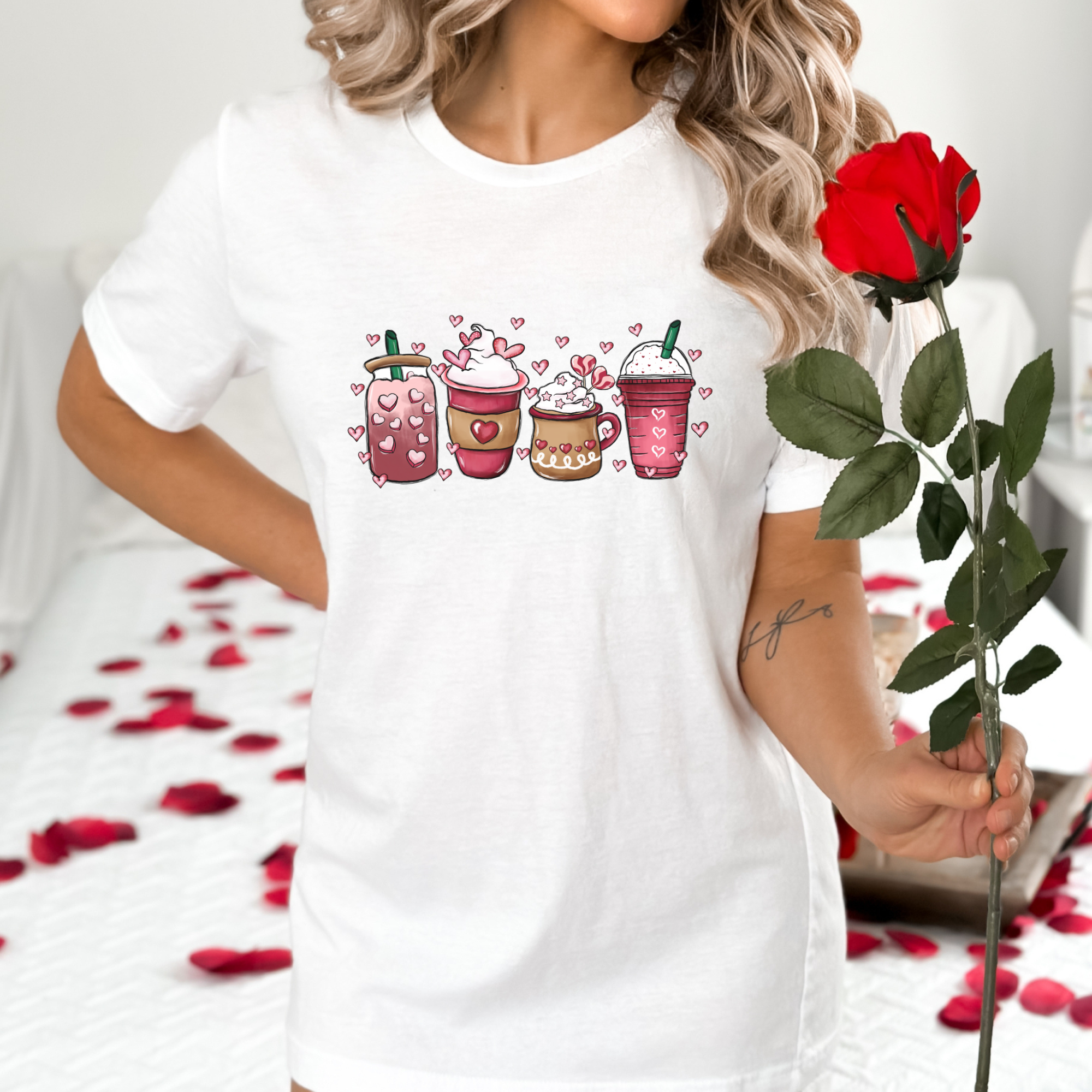 Valentine's Coffee Lover Shirt - Valentines Day Gift