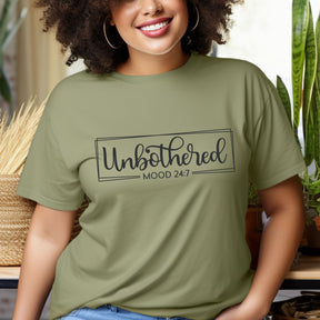 Unbothered Mood 24/7 Shirt - Gift for Her