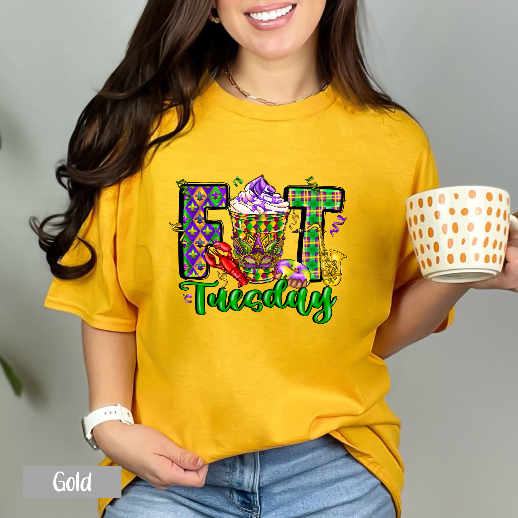 Fat Tuesday Shirt - Mardi Gras Gift