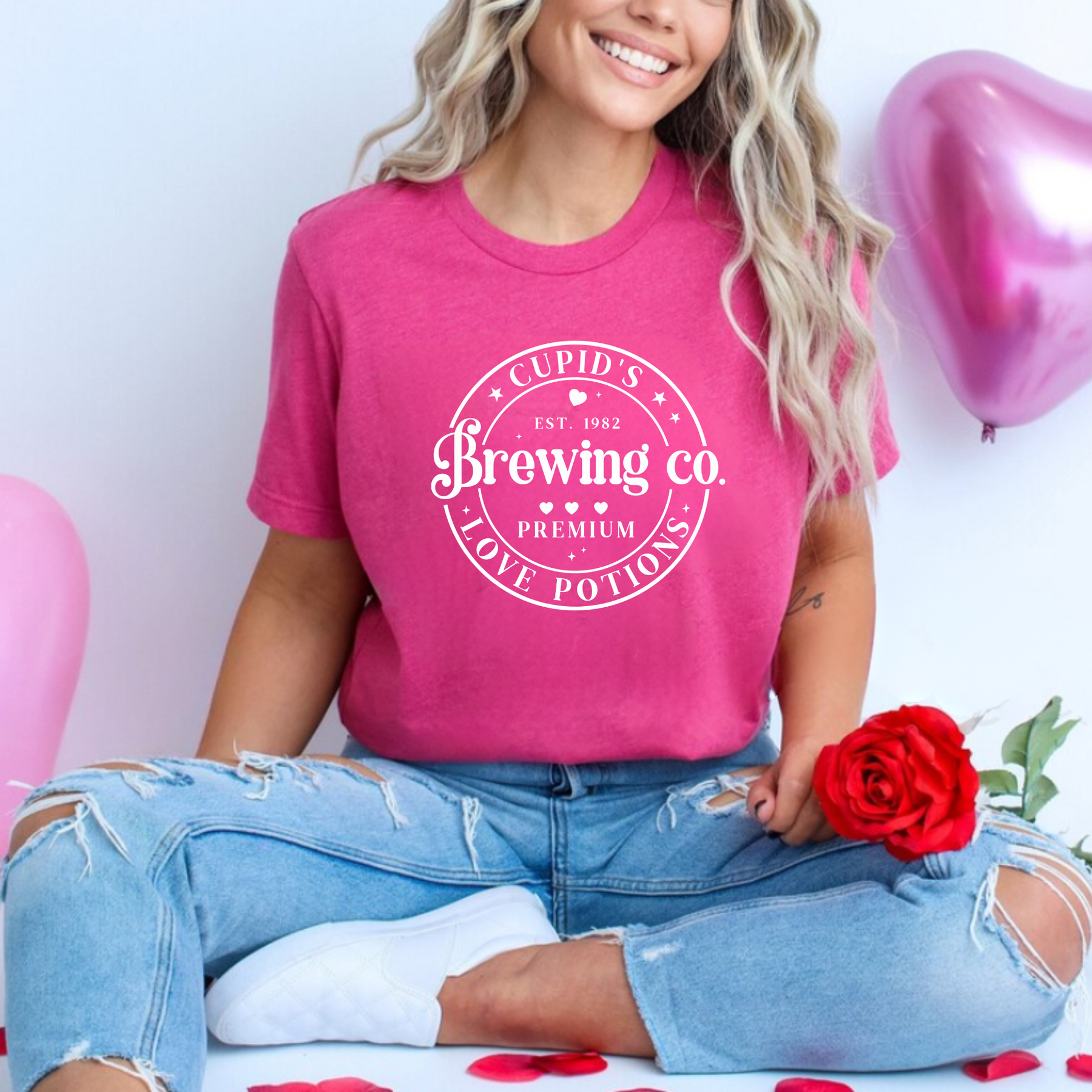 Cupid's Brewing Co Premium Love Potions Shirt - Valentine Gift