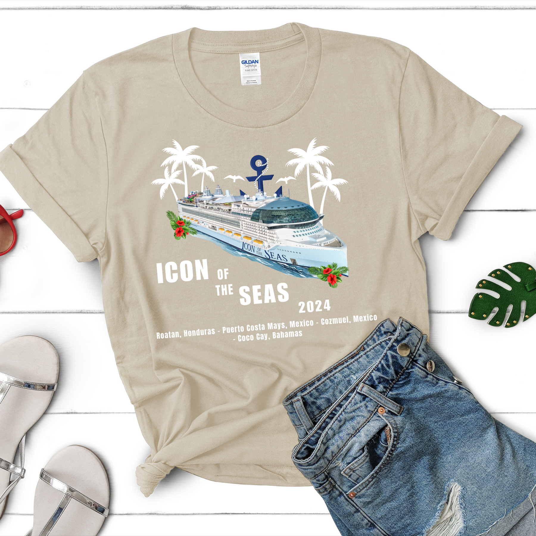 Icon Of The Seas Custom Cruise Shirt - Family Matching Tee