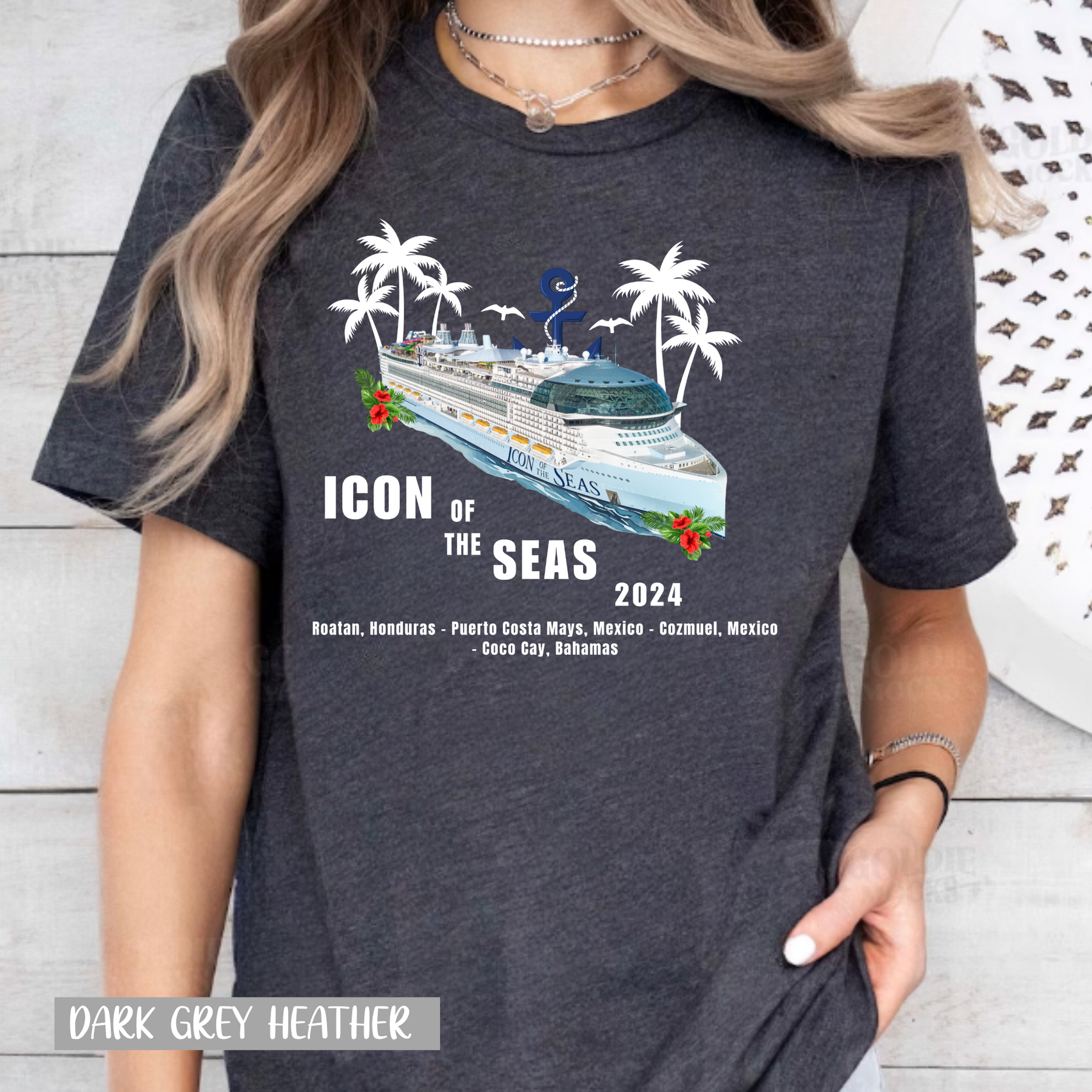 Icon Of The Seas Custom Cruise Shirt - Family Matching Tee