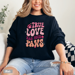 True Love Has Four Paws Shirt - Dog Lover Shirt