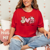 Peace Love Coffee Shirt - Valentines Day Sweatshirt