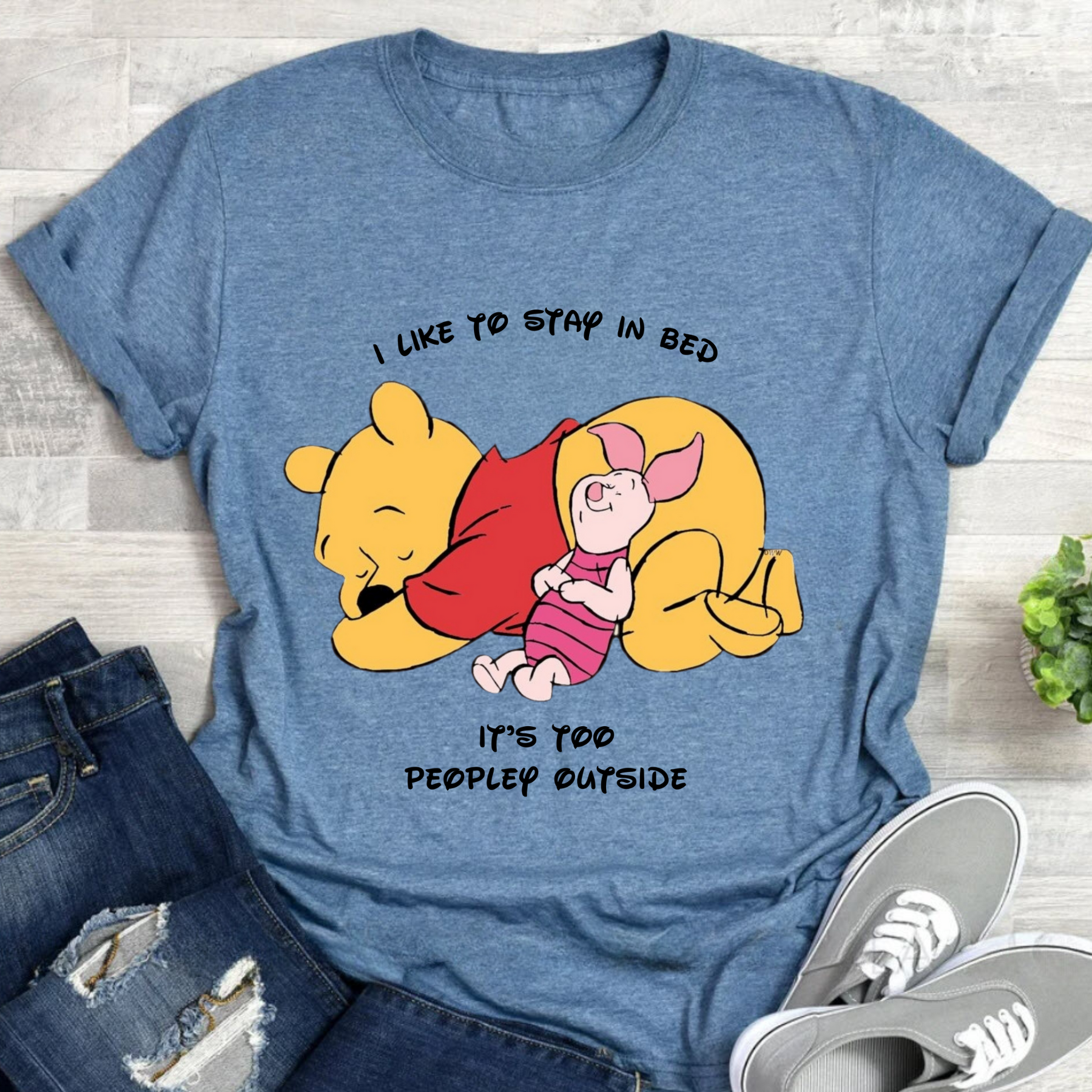 Winnie The Pooh and Shirt Piglet Tee - Winnie The Pooh And Friends Forever