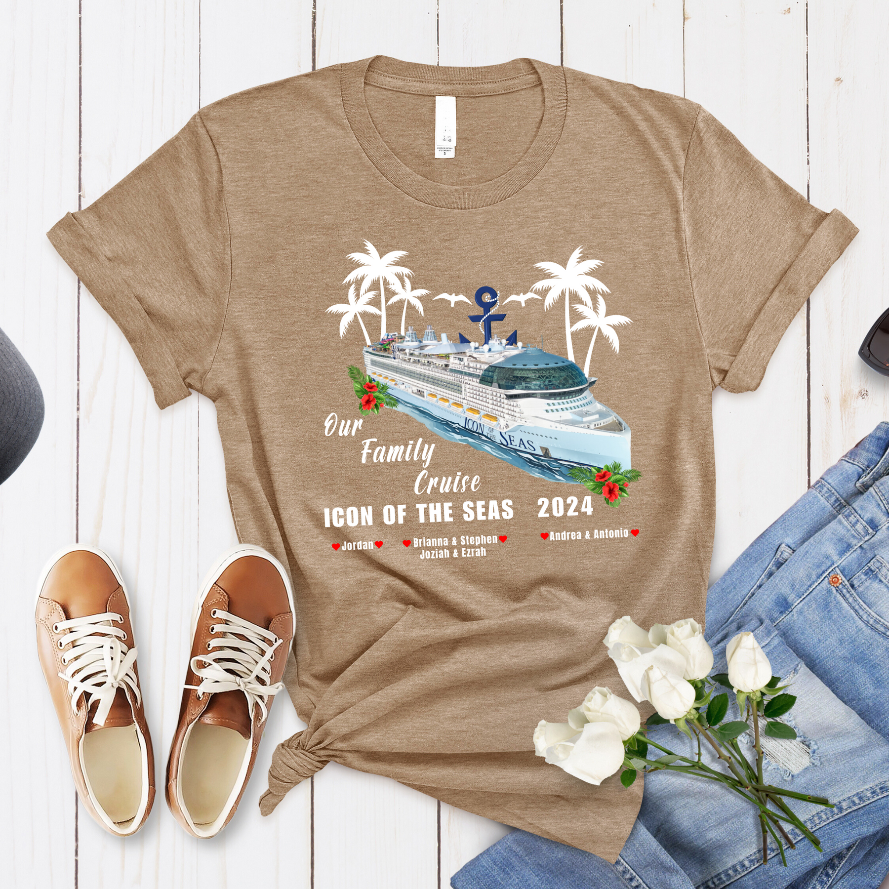 Icon Of The Seas Family Vacation Shirt - Gift For Cruising