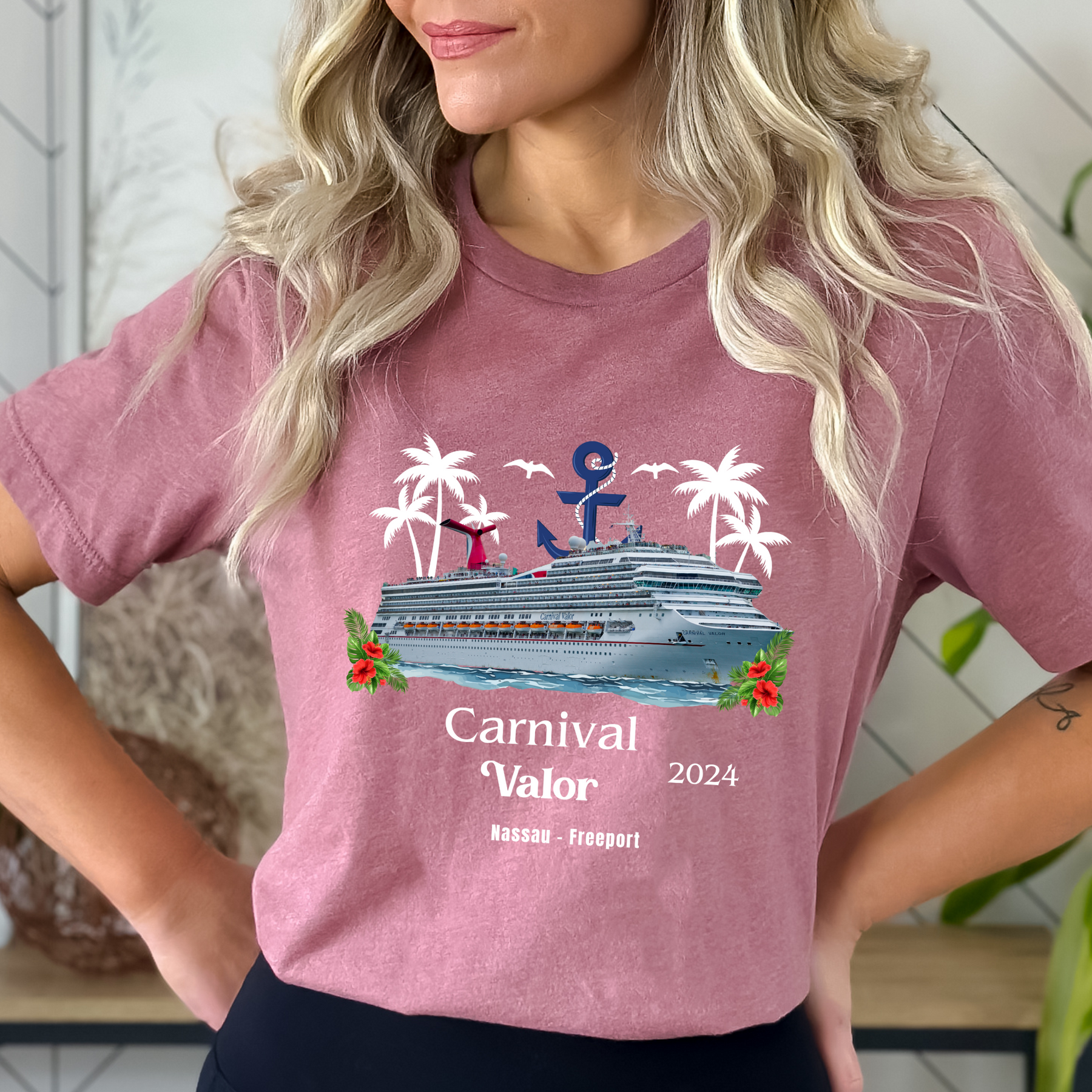 Carnival Valor Shirt - Matching Cruise Tees