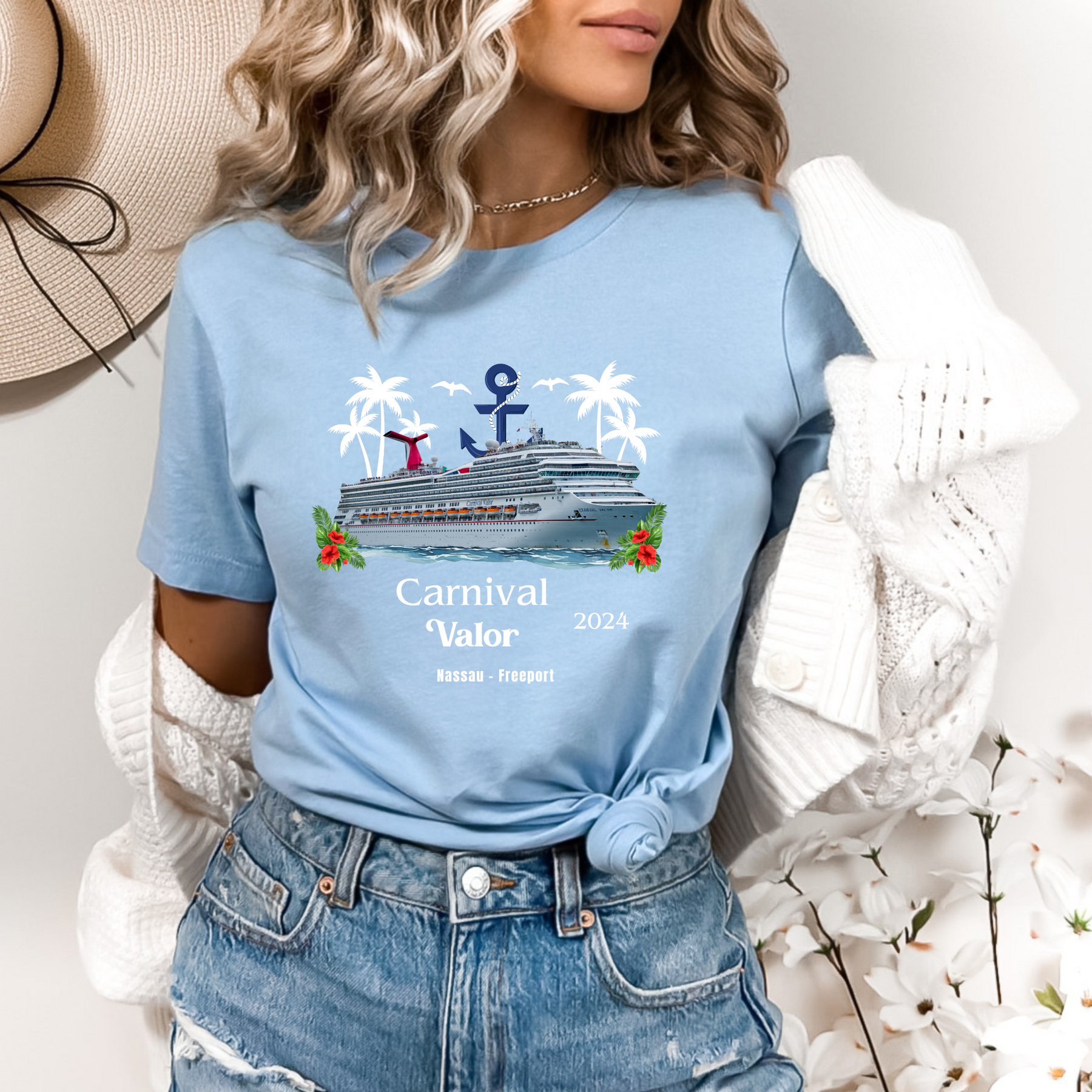 Carnival Valor Shirt - Matching Cruise Tees