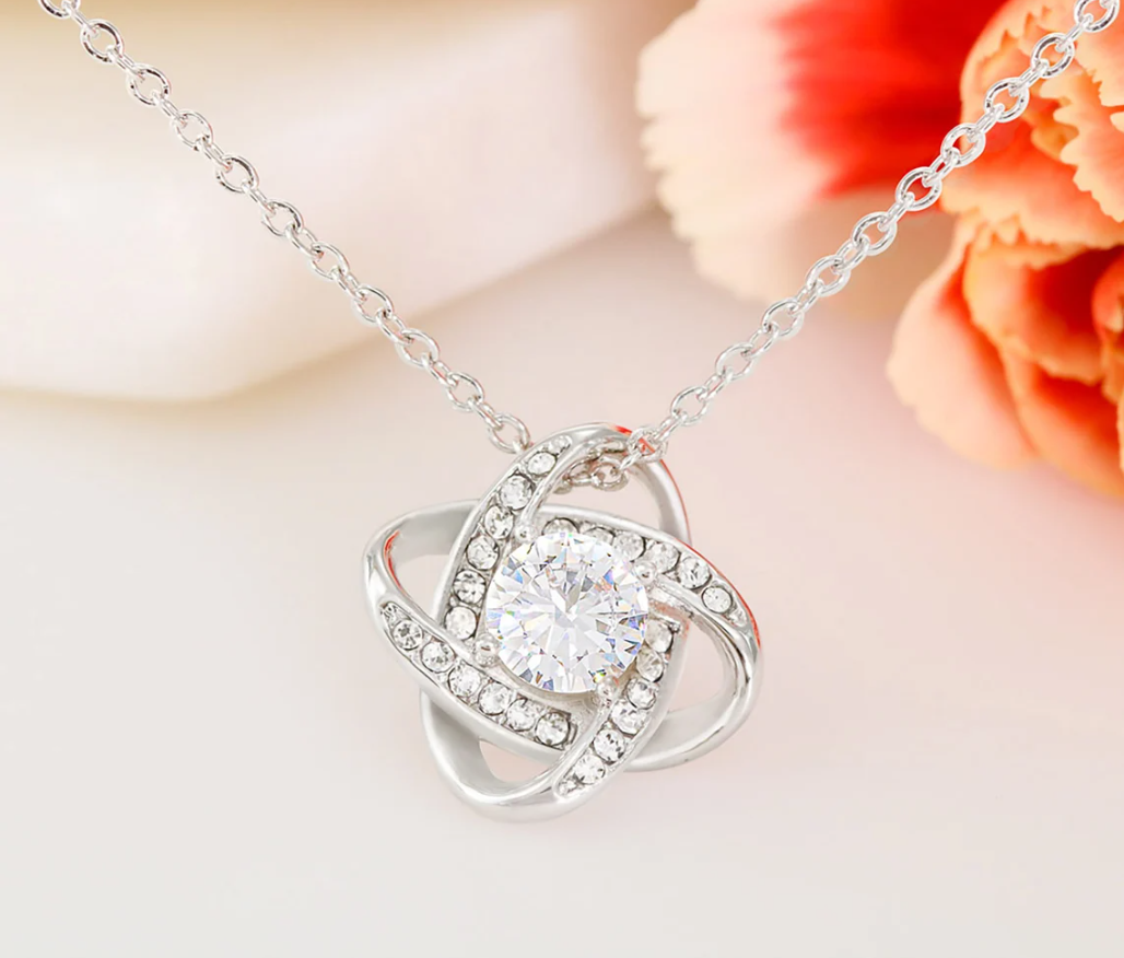 Graduation Necklace For her Graduate - Love Knot