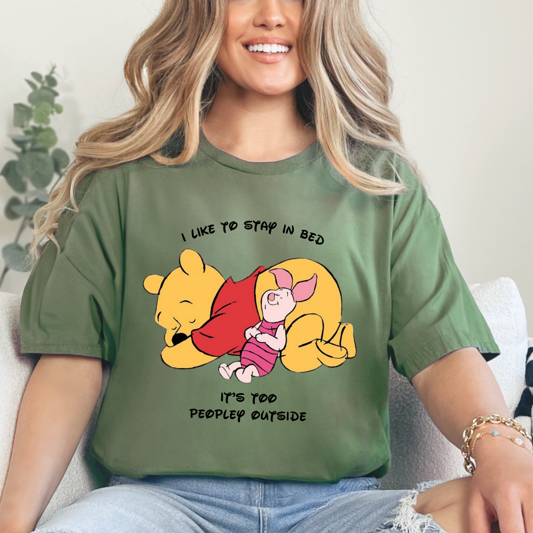 Winnie The Pooh and Shirt Piglet Tee - Winnie The Pooh And Friends Forever